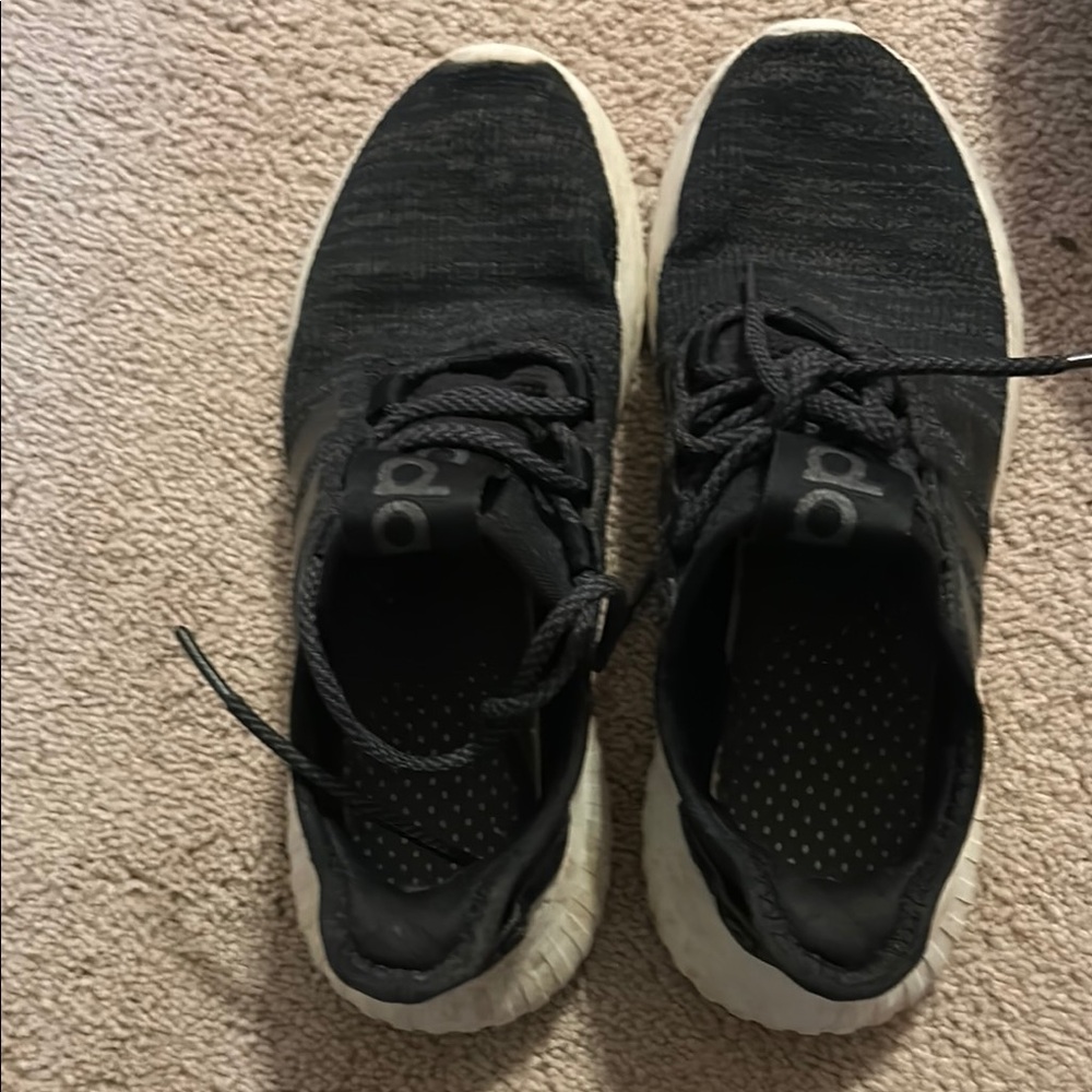 Adidas Black Sneakers Lightweight Casual Wear